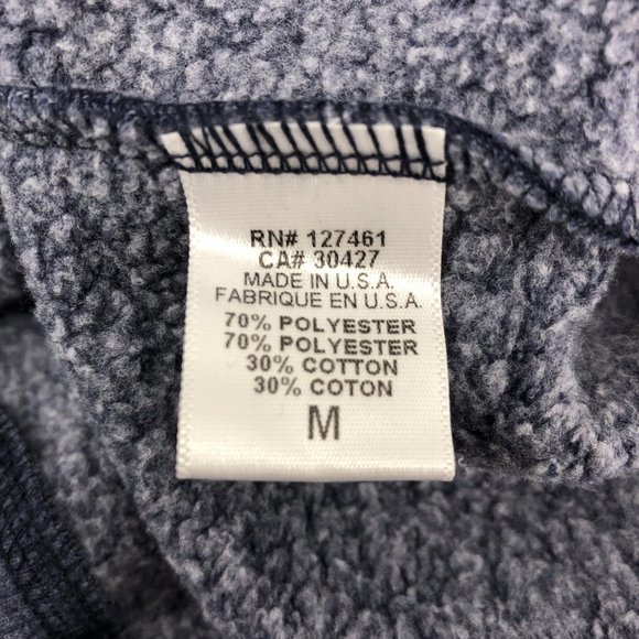 Wildfox Blue & White Reindeer Nordic Print Sweatshirt Oversized Fit Size Medium - Picture 8 of 9